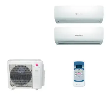 Мультисплит система на 2 комнаты Dantex RK-M09C3N x 2 / RK-2M18HM3E-W