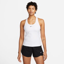 Женская теннисная майка Nike Dri-Fit Swoosh Bra Tank Top Women - White