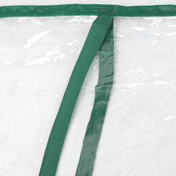 Чехол для теплиц GREEN APPLE GA-House-5-PVC cover на молнии 1930х690х490 мм | GREEN APPLE