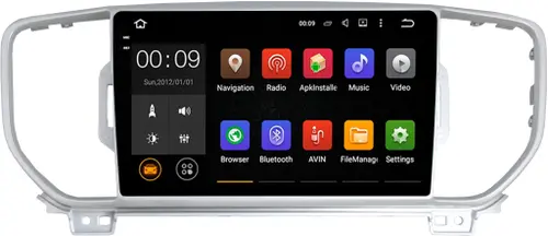 Магнитола для KIA Sportage 2016-2018 - AIROC 2K RX-2319 Android 13, Быстрая, QLed+2K, CarPlay, SIM-слот