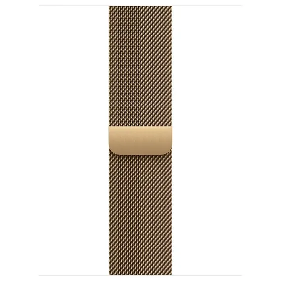 Умные часы Apple Watch Series 12 42 мм Titanium Milanese Loop Золотой Radiant gold