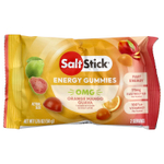 SaltStick, энергетические жевательные таблетки, апельсин, манго и гуава, 10 пакетиков по 50 г (1,76 унции)
