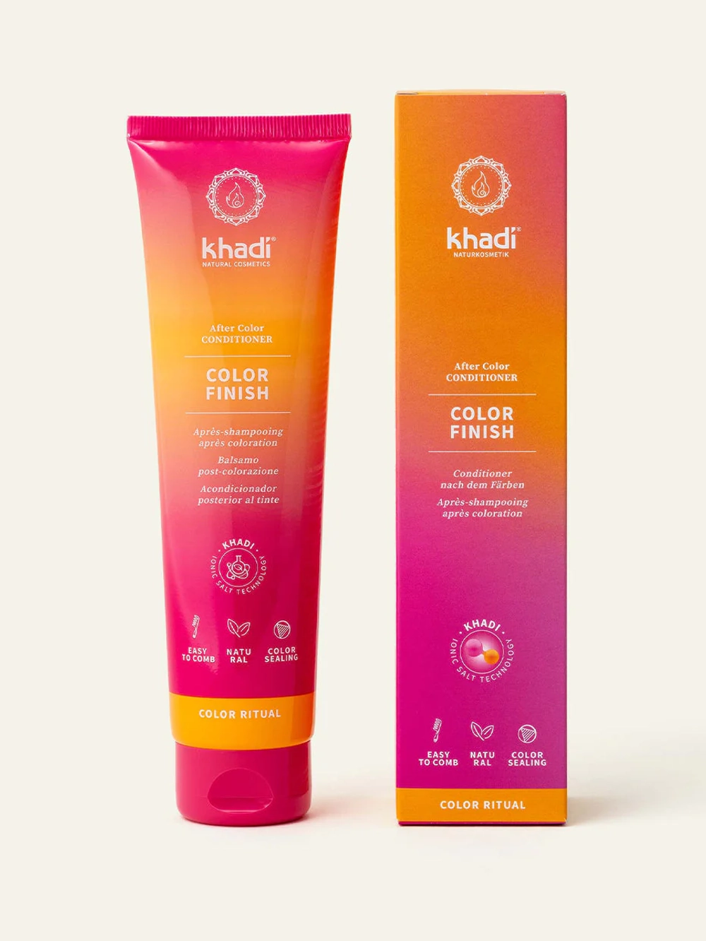Кондиционер для волос после окрашивания COLOR FINISH Khadi Naturprodukte, 150 мл