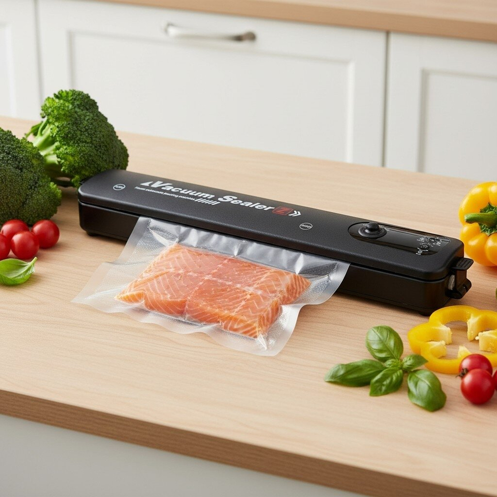 Вакуумный упаковщик / упаковщик для продуктов / вакуматор / Vacuum Sealer Z