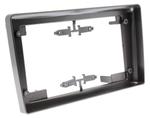 Магнитола для Opel Astra H, Antara, Corsa, Vectra, Zafira B (вниз, рамка серая) - Teyes CC3-2K-360 монитор 9.5" 2K QLED на Android 10, Быстрая, CarPlay, 4G SIM-слот, 4 камеры в комплекте