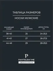 Носки мужские Pantelemone PN-100 (10 пар),синие (25)