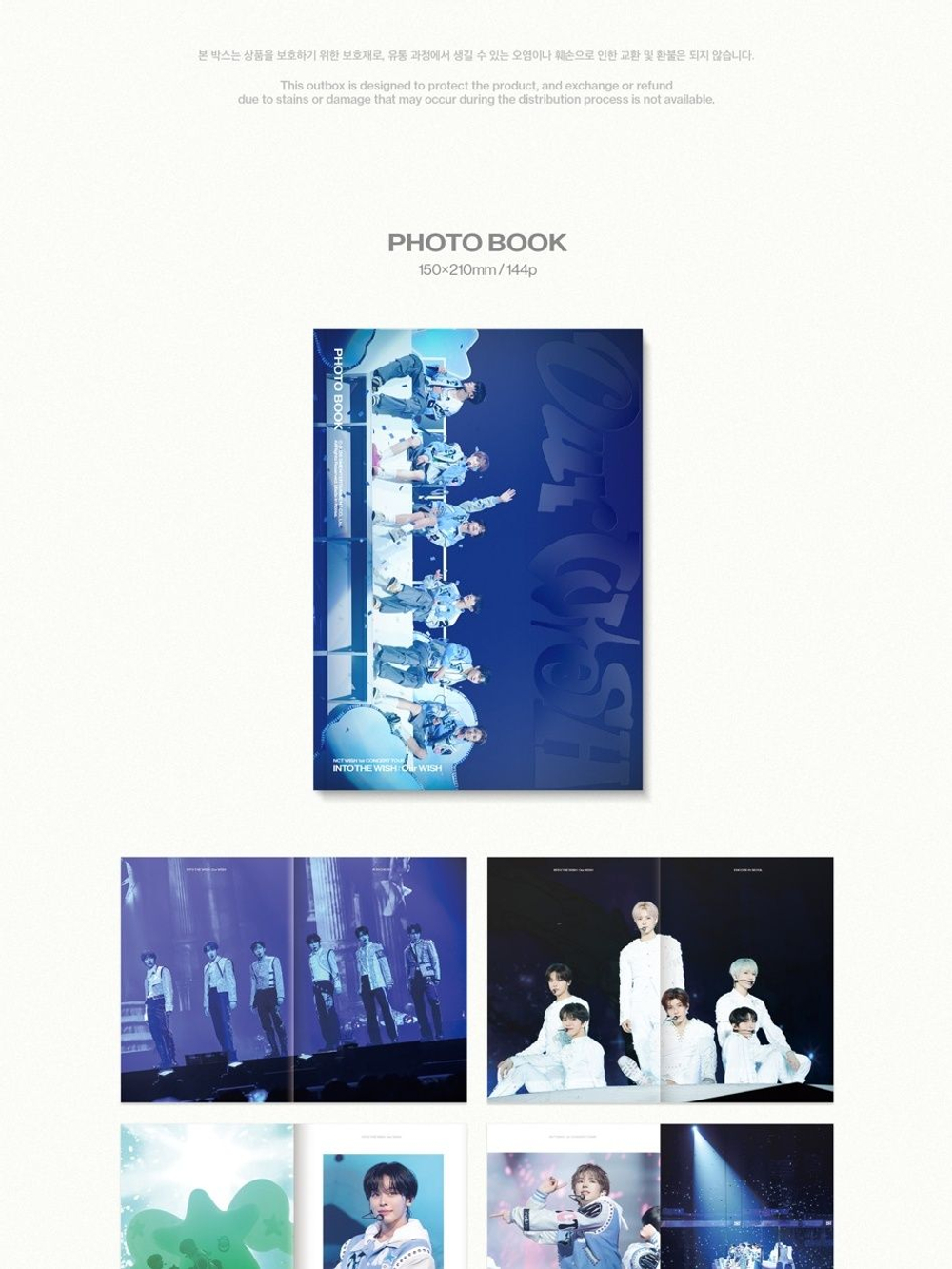 (ПРЕДЗАКАЗ) видео NCT WISH - INTO THE WISH : OUR WISH 1ST CONCERT TOUR BLU-RAY Version