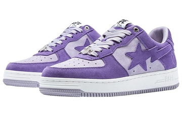 A Bathing Ape A Bathing Ape Bathing Ape A Bathing Ape Sta Suede Purple 2022
