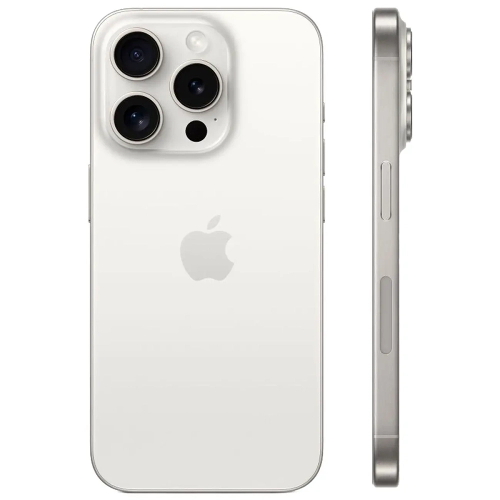 Смартфон Apple iPhone 15 Pro 128GB White Titanium (eSim)