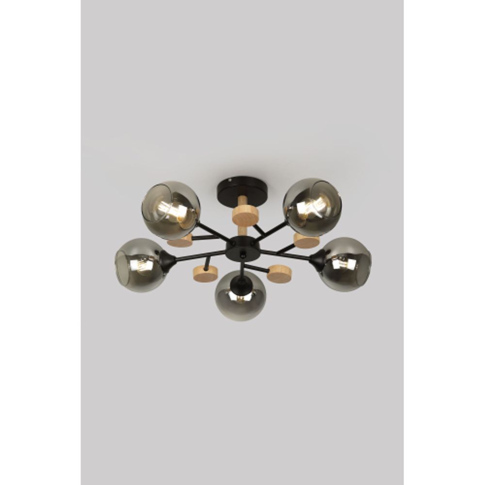 Люстра Rivoli Elouisa 9181-305 5 х Е27 60 Вт модерн | Rivoli