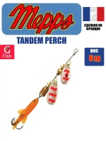 Блесна для рыбалки вращающаяся Mepps TANDEM PERCH