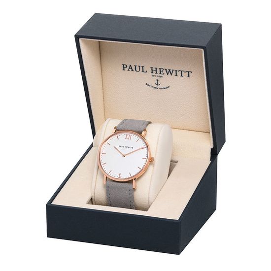 Унисекс немецкие часы Paul Hewitt, Sailor Line PH-SA-R-St-W-37S