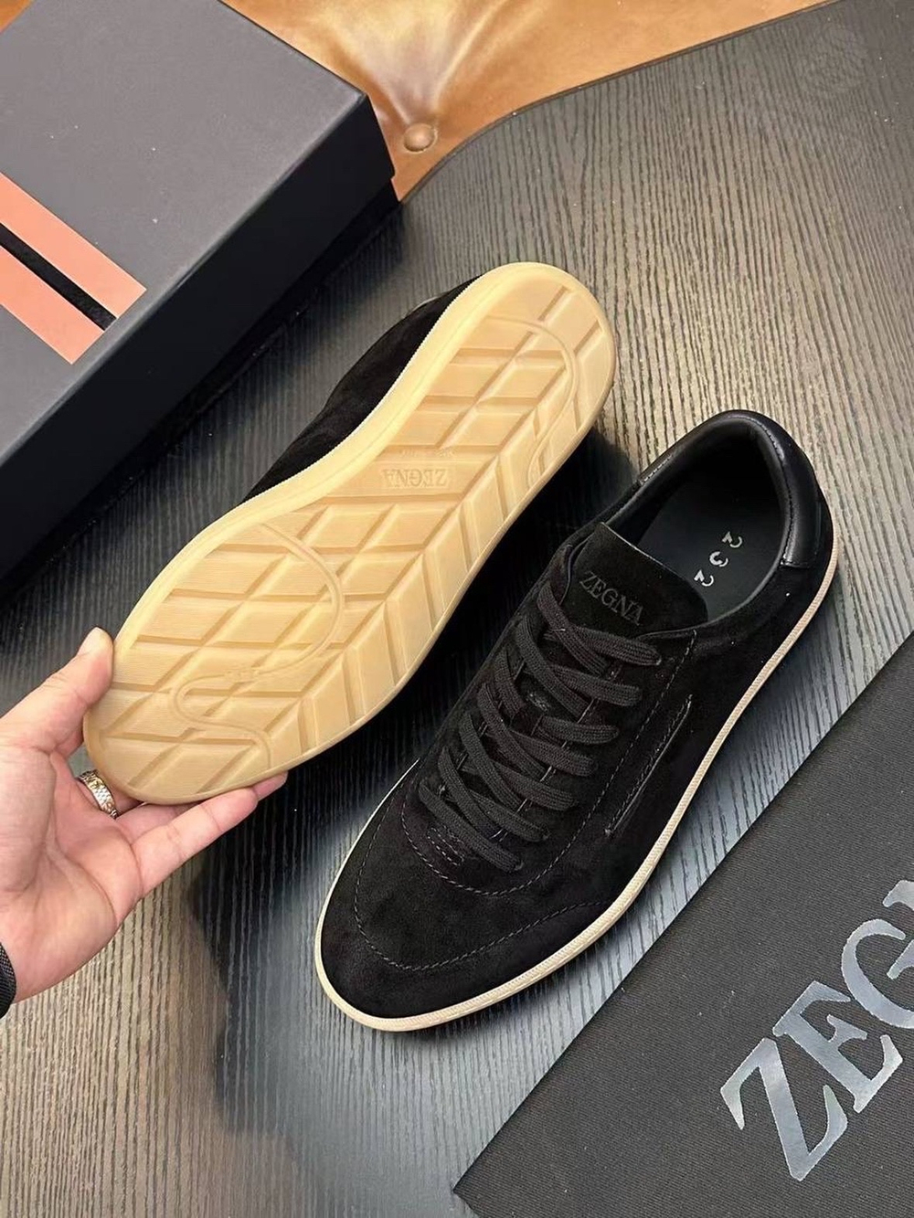 Кеды Zegna