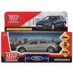 Модель ин. мет. "Ford Mondeo»" 12см, откр дв, багаж, серый. MONDEO-GY (Технопарк)