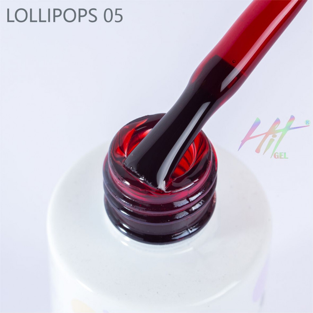 Гель-лак ТМ "HIT gel" №05 Lollipops, 9 мл