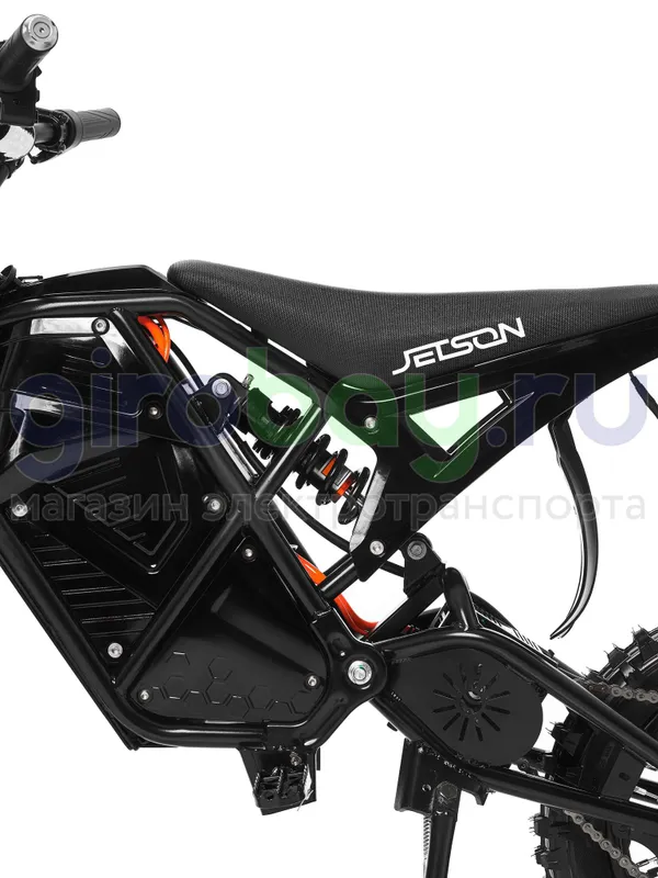 Электропитбайк Jetson MAGNUM 1000W (48V/25Ah) - Чёрный фото №17