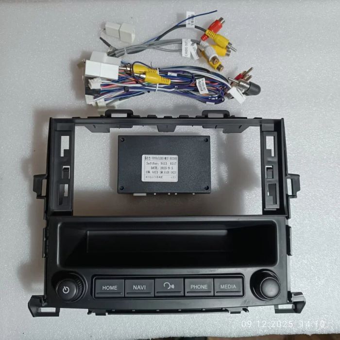 Магнитола для Toyota Alphard H20, Vellfire 2008-2014 (с усилителем) - Kuberg SF-1269-2 монитор 12.5" в стиле LEXUS на Android 13, Быстрая, CarPlay, 4G SIM-слот