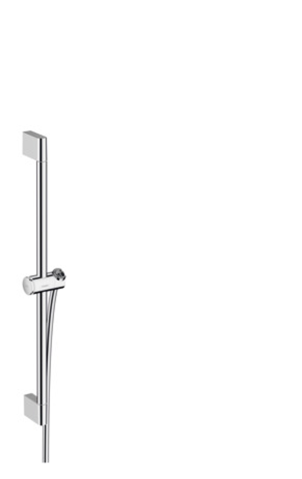 Штанга для душа Hansgrohe Unica 65 см со слайдером с кнопкой 24400000
