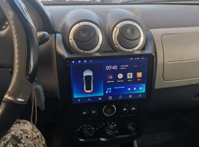 Магнитола для Lada Largus 2012-2021 - FarCar S280 монитор 9.5" IPS на Android 13, CarPlay