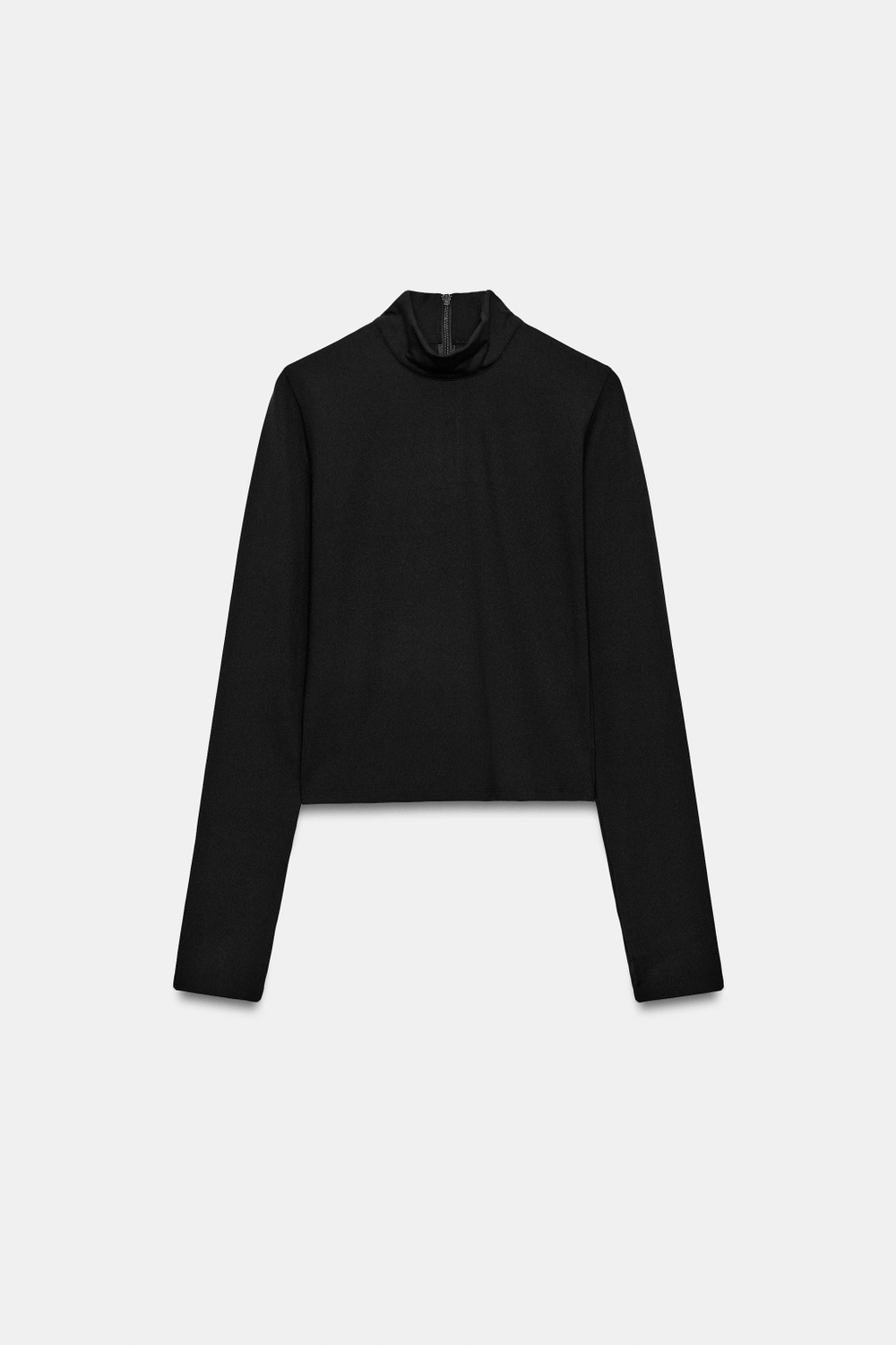 ЭЛАСТИЧНЫЙ ТОП С МОЛНИЕЙ — ZARA