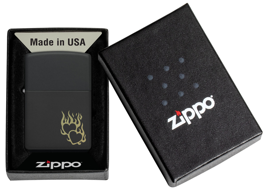 Зажигалка ZIPPO 46004 Fire Heart Design