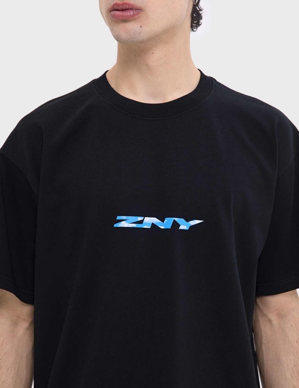 Футболка CLOUD LOGO SS22 Черная - фото 4