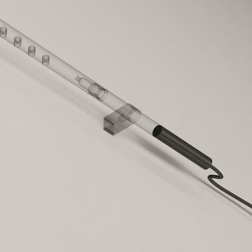 Заглушка с питанием для для штанговой системы CA003EC-B чёрный Axity Maytoni
