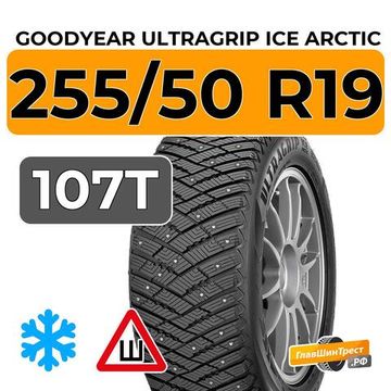 Goodyear UltraGrip Ice Arctic SUV 255/50 R19 107T XL шип.