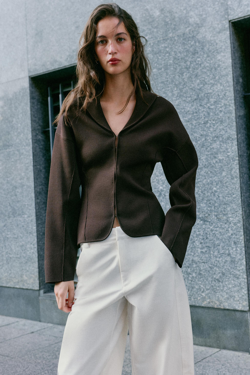 КАРДИГАН НА КНОПКАХ — ZARA