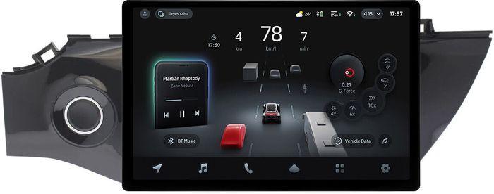 Магнитола для KIA Rio 4, Rio X-Line 2017-2020 (рамка с кнопкой 9) - Teyes CC4-PRO монитор 13" 2K QLED на Android 13, Быстрейшая, Snapdragon 778G, ИИ, CarPlay, DSP, 4G SIM-слот