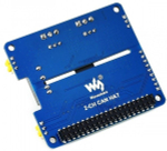 2-CH CAN HAT, Плата расширения (HAT) для Raspberry Pi, изолированный CAN-интерфейс