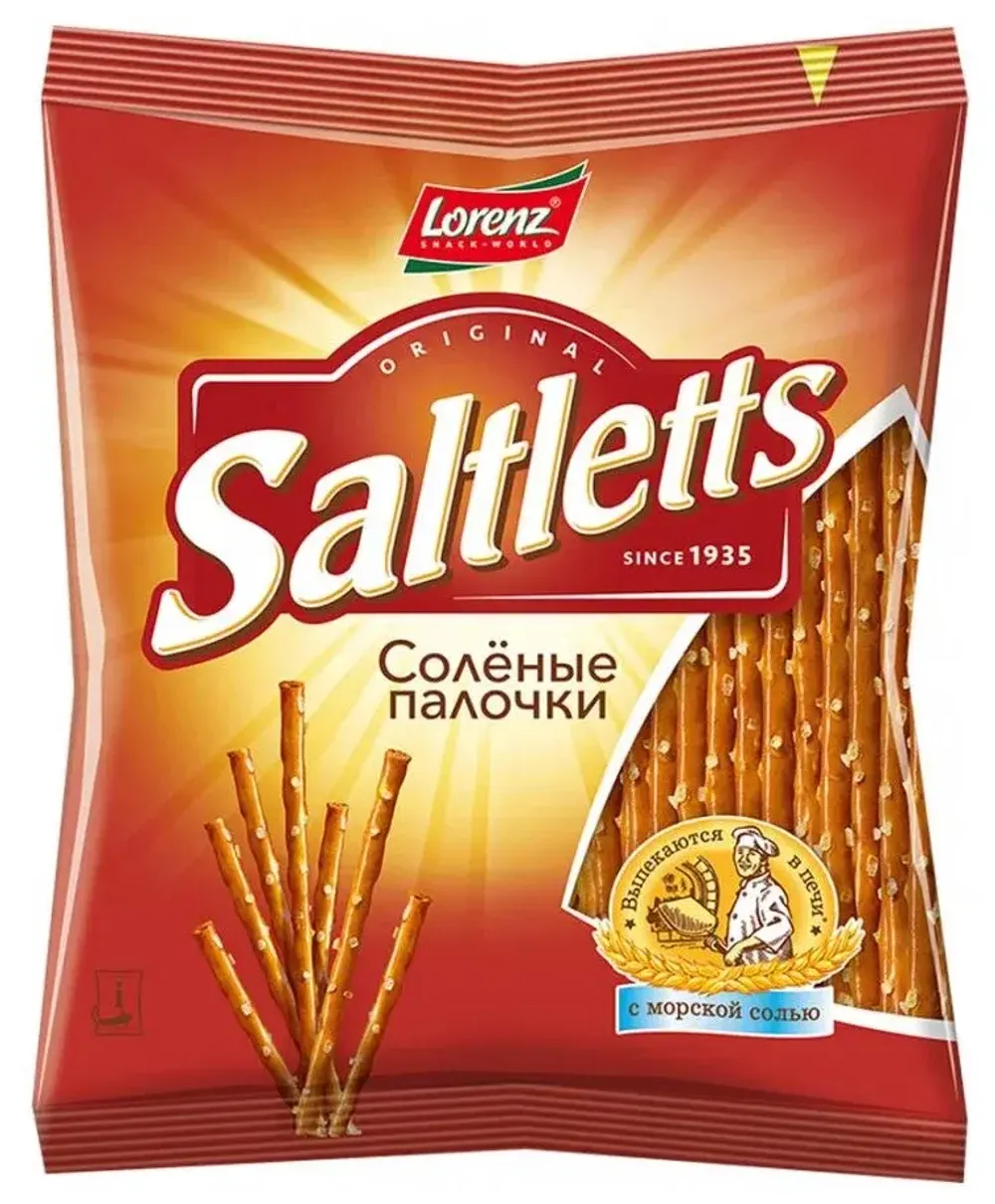 Палочки Saltletts Соленые классические 75г