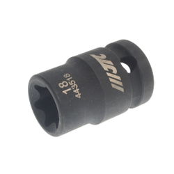 Головка торцевая 1/2" TORX E18 ударная JTC