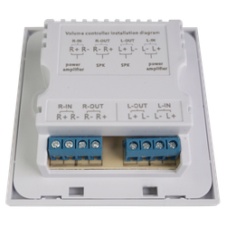 Настенный регулятор громкости звука настенный Steam&water SOUND CONTROL White 50 (Цвет черный, 5 уровней громкости, 4-8 Ом, 30W)