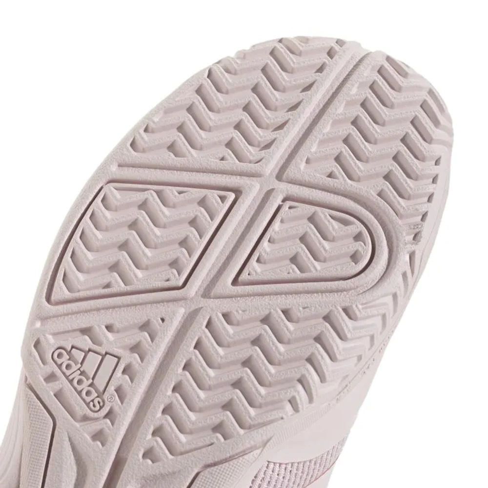 Детские теннисные кроссовки Adidas Ubersonic K - distant pink/distant pink/footwear white