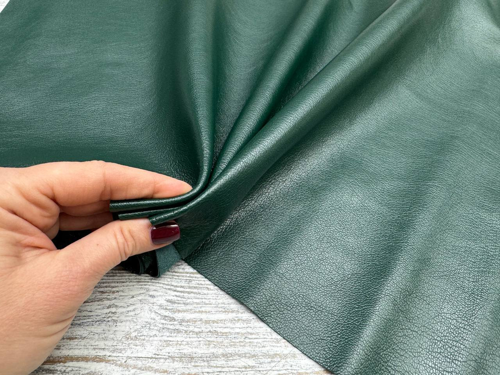 Фактура козьей кожи Tayma Veg Green