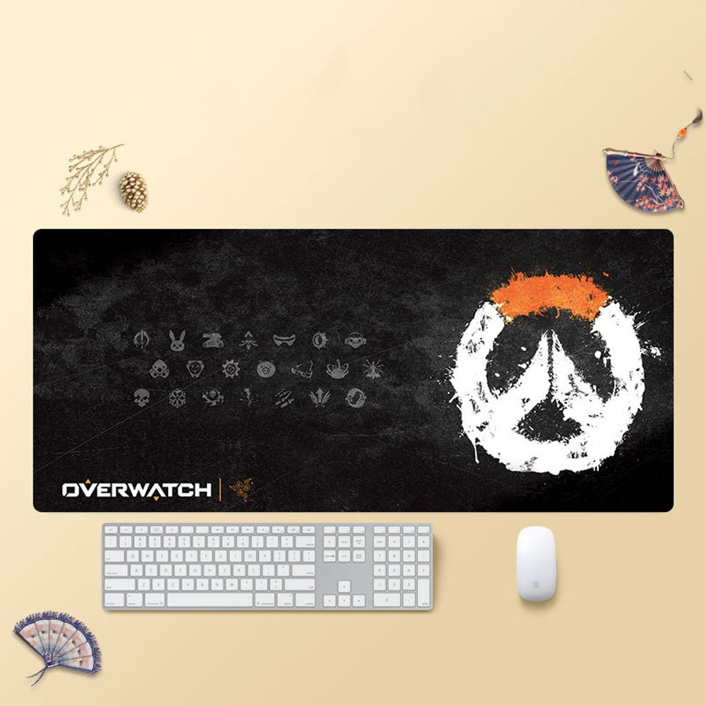 Коврик для мыши "Overwatch / Овервотч - логотип" (бол.)