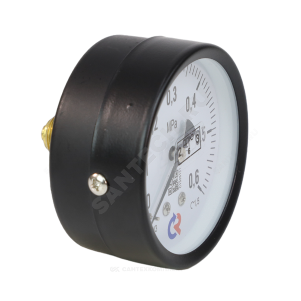 Манометр ТМ-310Т.00 осевой Дк63мм 0-0,6 МПа кл.1,5 G1/4" Росма 00000006791