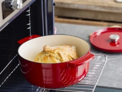 KitchenAid Чугунная кастрюля 22 см 3,3 л красная EAN 4894871009394