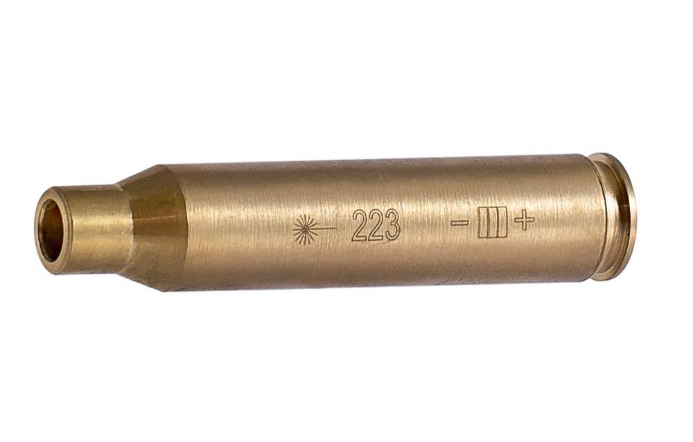 Лазерный патрон ShotTime ColdShot 223 Rem., латунь, лазер красный 655нМ