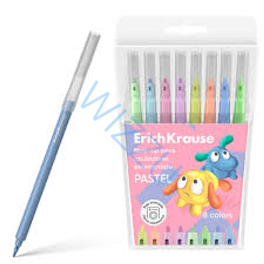 Фломастеры Erichkrause Jolly Friends 8 цветов