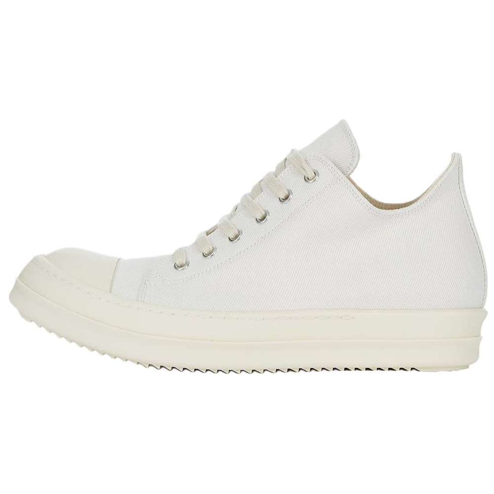 Rick Owens DRKSHDW TEMPLE Low top Canvas Shoes Women"s White