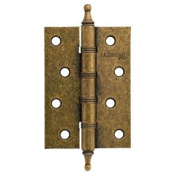 Петля дверная ADDEN BAU 100x70x2.5 4W AGED BRONZE