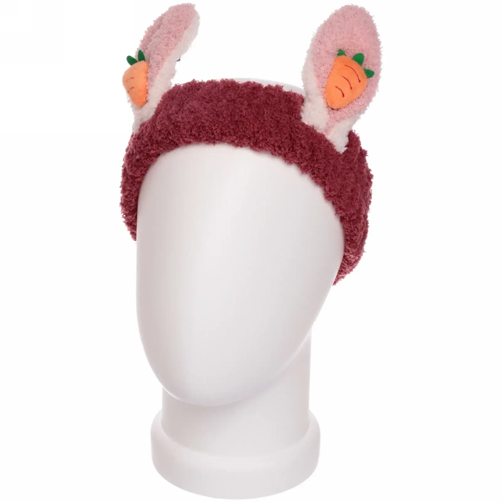 Повязка на голову «Little bunny- Bunny», микс 6 цветов, 20*6 см (подвес Единорожек)