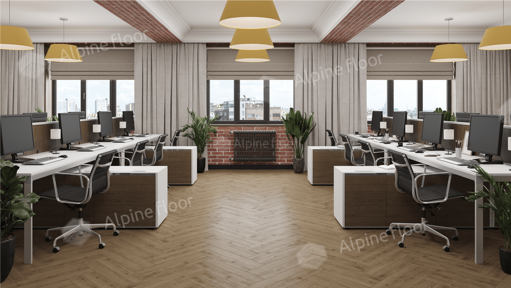 Ламинат Alpine Floor Herringbone 8 Дуб Прованс LF102-07