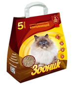 Минеральный наполнитель Зооник для кошачьих туалетов 5 л