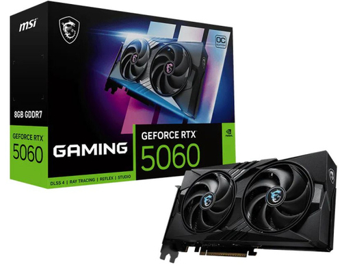 Видеокарта MSI GeForce RTX 5060 GAMING OC (RTX 5060 8G GAMING OC)