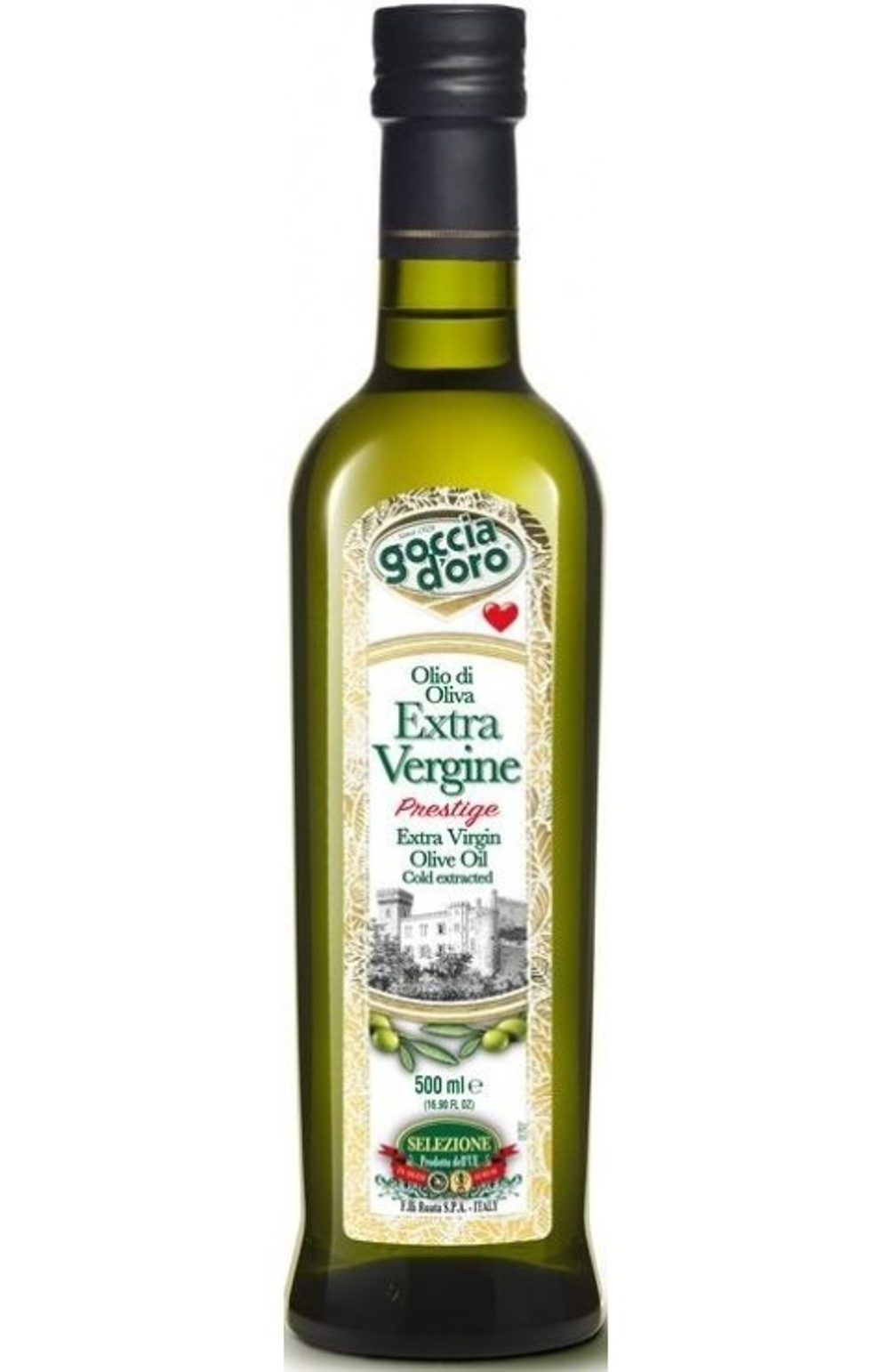 Оливковое масло Goccia D'oro Prestige 0,5л и 1л Италия