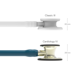 Стетоскоп Littmann Cardiology IV, морская волна, акустическая головка цвета шампанское (6190)