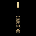 Подвесной светодиодный светильник Maytoni Golden Cage MOD216PL-L10G3K